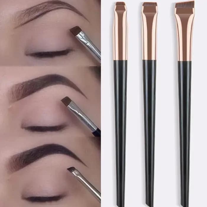 Blade Bevel Flat Fine Brow Make Up Brushes