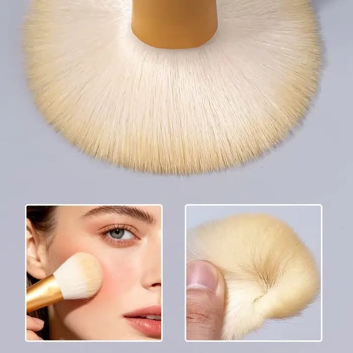 Ensemble d'outils de maquillage pour le blush