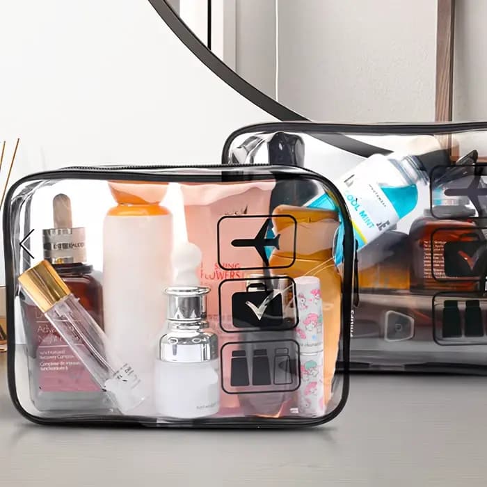 Pochette à cosmétiques 3 pièces
