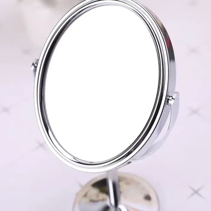 Miroir de maquillage Double face à support Normal