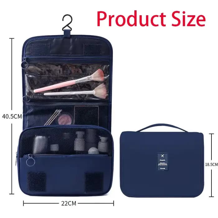 Trousse de maquillage de voyage haute capacité