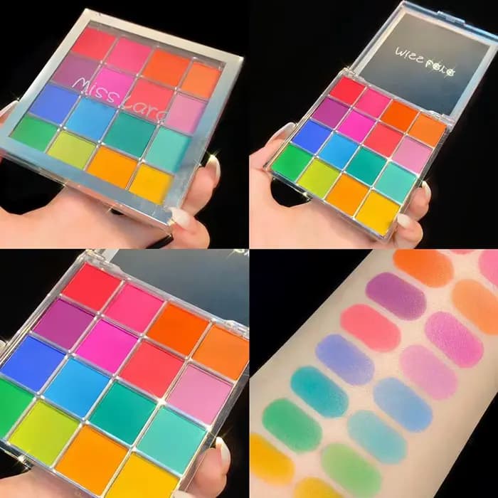 Kit de Palette de fards à paupières 16 couleurs