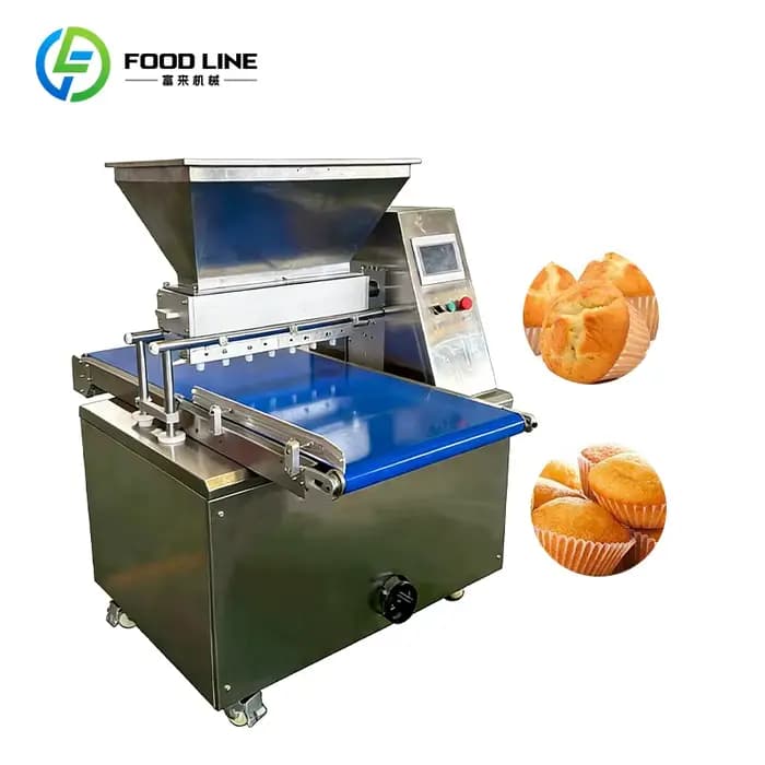 Machine de remplissage de crème pour cupcakes à commande numérique personnalisée, équipement de dosage réglable pour la production domestique et commerciale de pâtisserie
