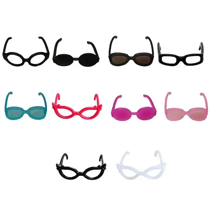 Lot de 4/8/16 outils de décoration pour bento, décorations alimentaires, lunettes, accessoires de tête, décorations pour buffet et sandwichs, pour la décoration de boîtes bento