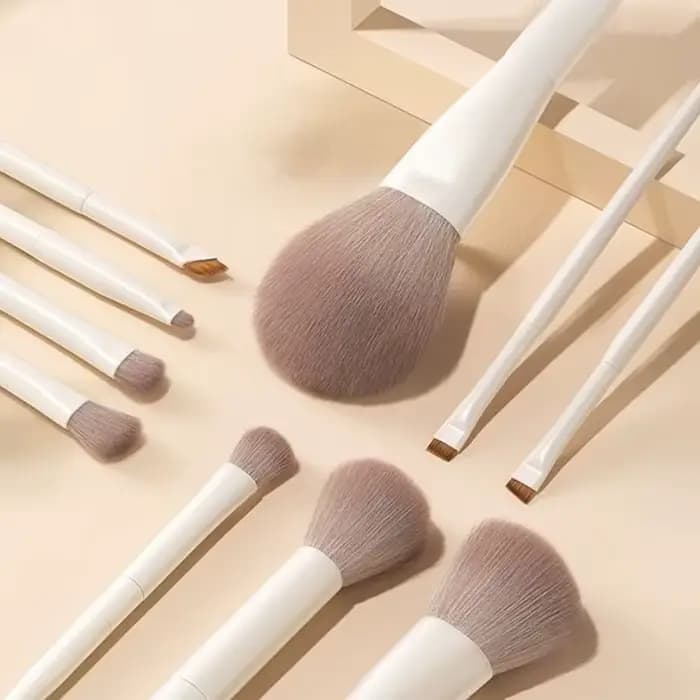 Ensemble de pinceaux de maquillage professionnels en porcelaine Cloud