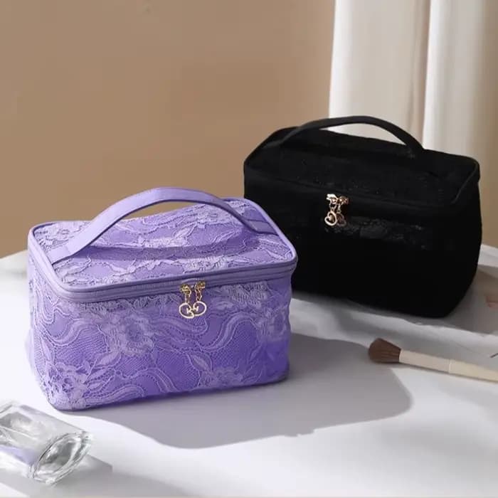 Trousse de maquillage de voyage de grande capacité
