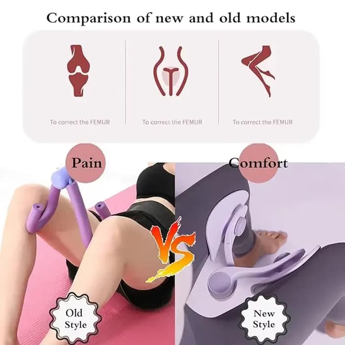Entraîneur musculaire du plancher pelvien, pour la récupération post-partum, l'entraînement des jambes et des fesses, 1 pièce