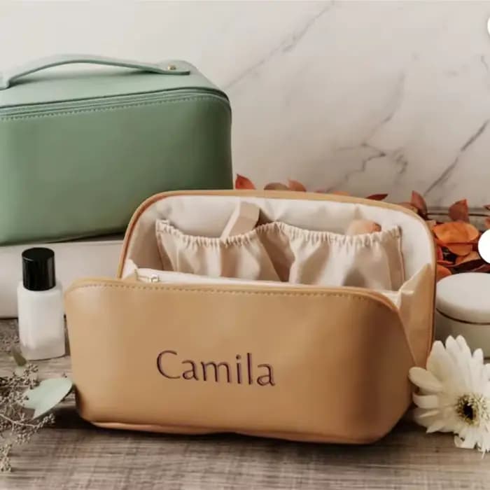 Trousse de maquillage personnalisée