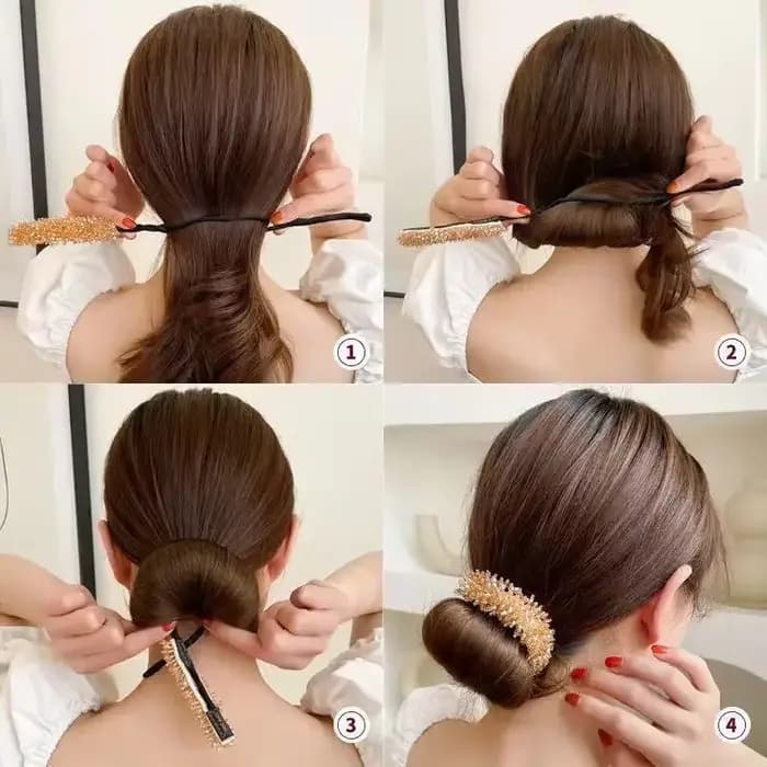 Bandeaux de cheveux en cristal pour femmes et filles