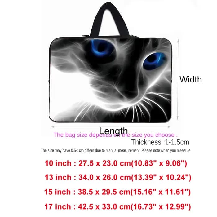 Étui pour ordinateur portable Chromebook, sac en néoprène 10 12 14 17 Funda pour Macbook Air Neo13 Lenovo 15.6 Dell XPS 13 Notebook Mini PC Accessoires