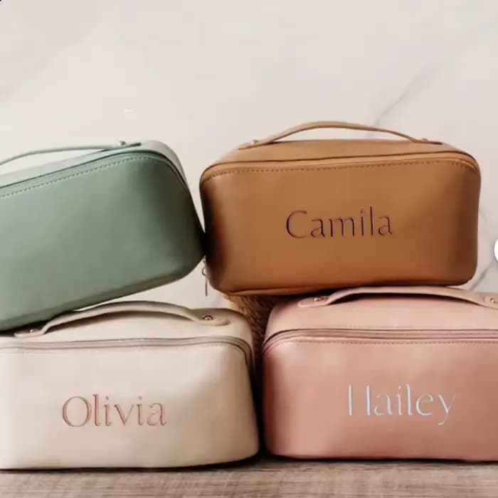 Trousse de maquillage personnalisée