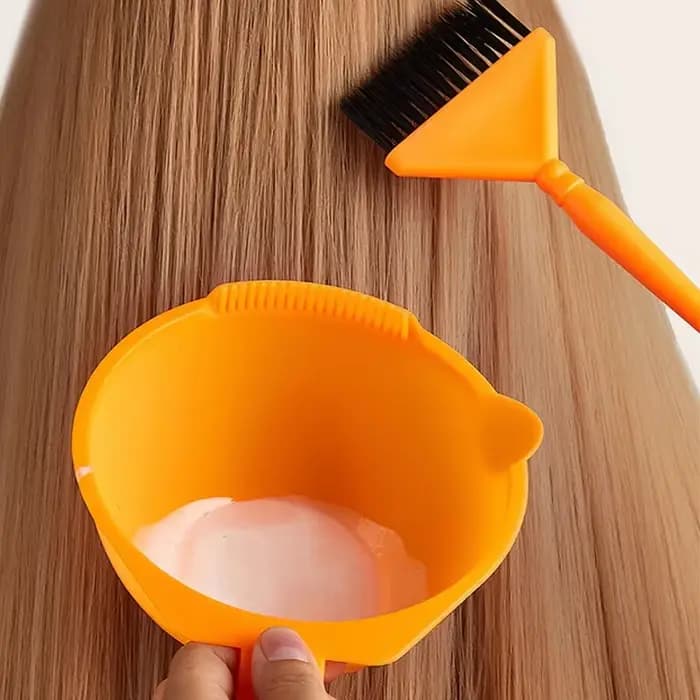 Brosse professionnelle de coloration des cheveux Balayage