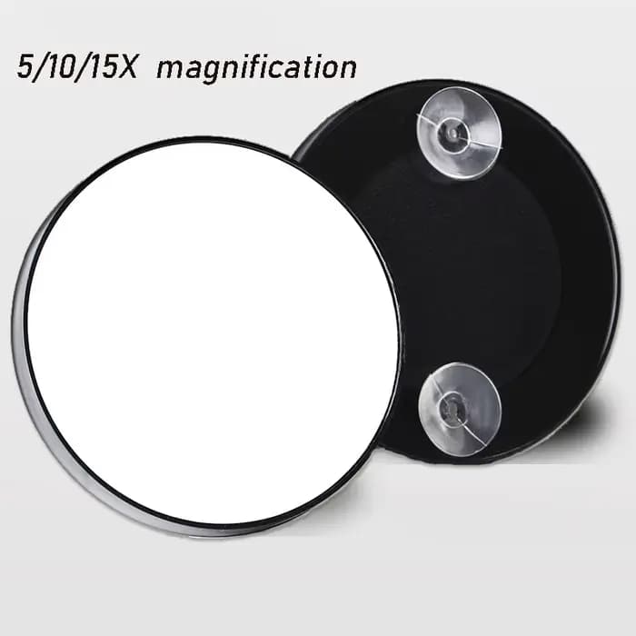9cm 5X/10X/15X Magnifying Mirror Suction Cup Women Beauty Makeup Cosmetic Shower Home Magnification Glass Blackhead Magnifier