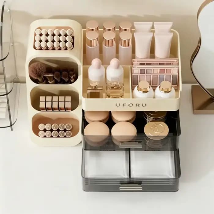 Boîte de rangement de cosmétiques