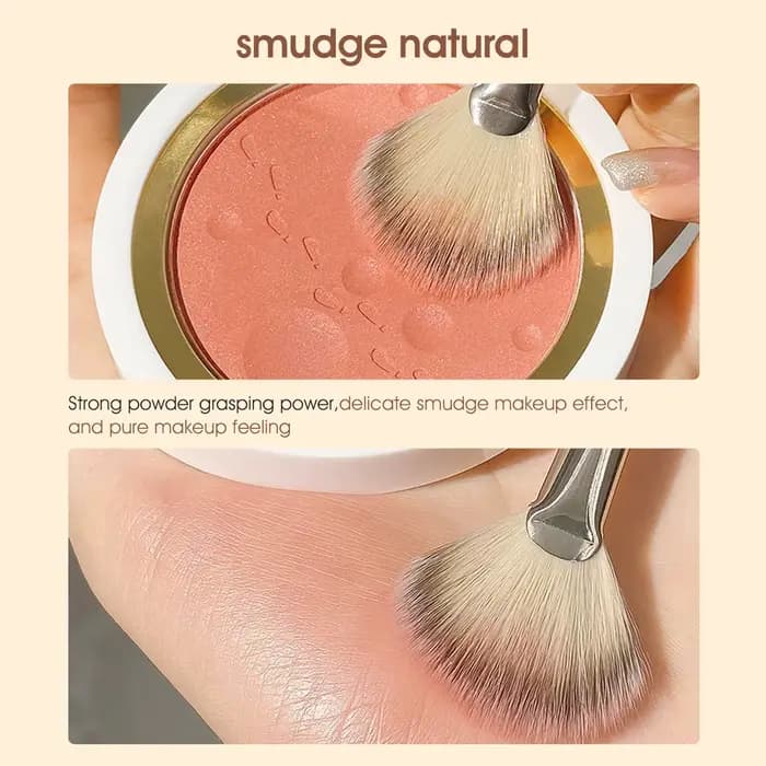 IMAGIC 1Pc mettant en évidence Blush brosse noir unique maquillage du visage doux professionnel de haute qualité multifonction outil de beauté cosmétique