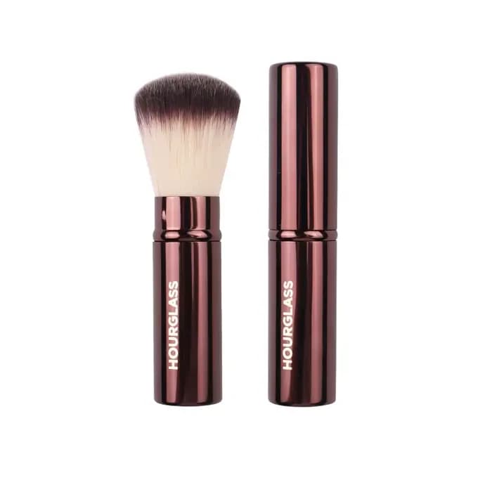 Pinceau de maquillage rétractable avec étui