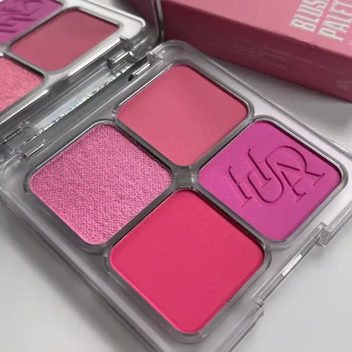 Palette de fards à joues Huda Easy 4 couleurs de luxe