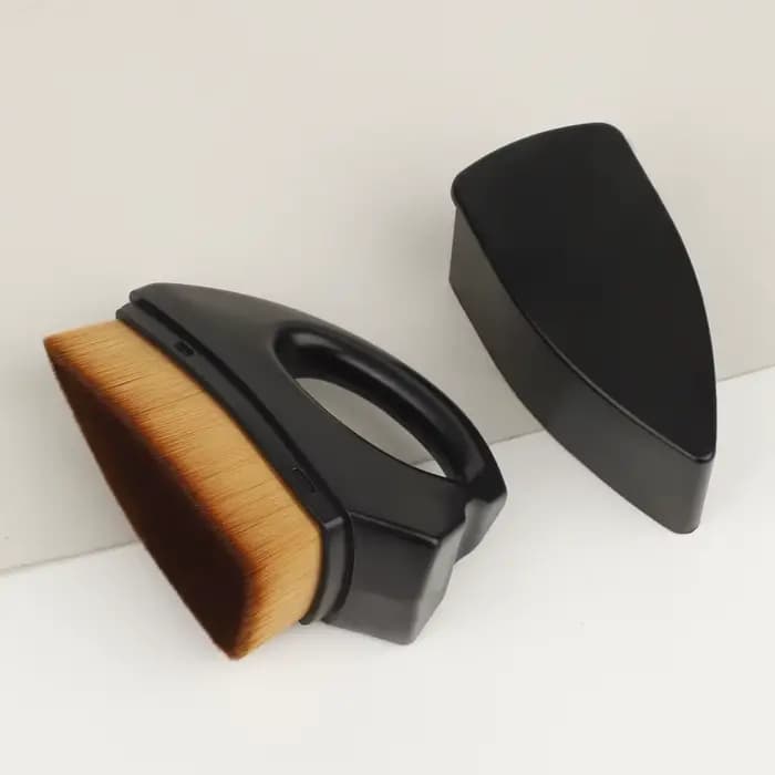 Pinceaux de maquillage brosse de fond de teint en fer Portable 1 pièces