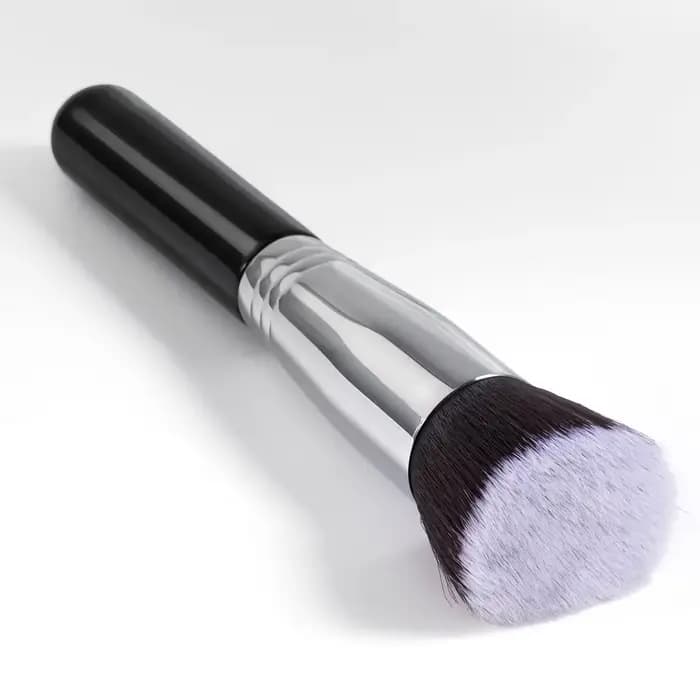 Pinceau à poudre pinceaux de maquillage professionnels noir fond de teint multifonctionnel Blush sculpture bronzant