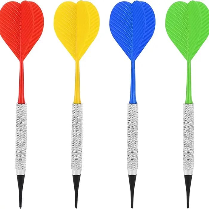 Jeu de fléchettes à pointe souple pour jeu de fléchettes électronique, POM supplémentaire, 6 pièces par lot, 30 pièces