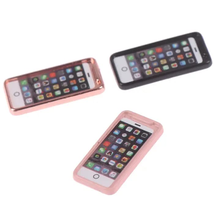 Jouet de simulation de modèle de téléphone portable pour la décoration de la maison de beurre