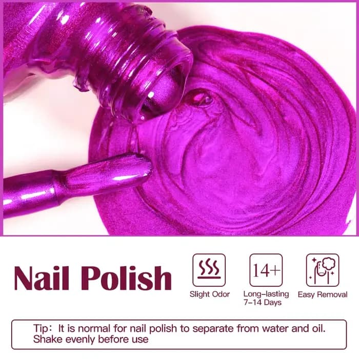 Vernis à ongles effet miroir 8ml