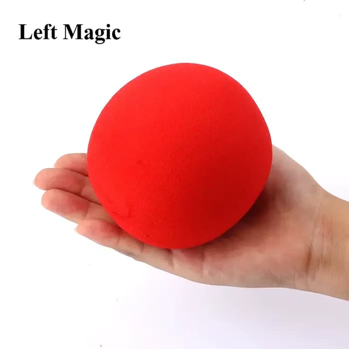 Grande boule d'éponge magique rouge (10cm de diamètre)