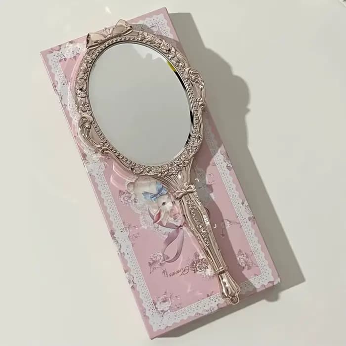 Miroir de poche portable Flower Know Bunny Garden Collection