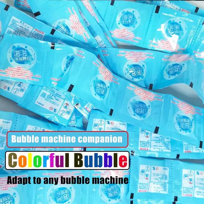 10-30 pièces Machine à bulles supplément liquide coloré bulle concentré granulés 10 pièces ≈ 1000ml pistolet à bulles supplément granulés