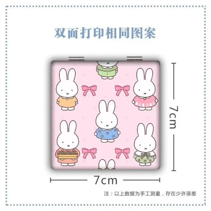 Miroir de maquillage Miffy mignon