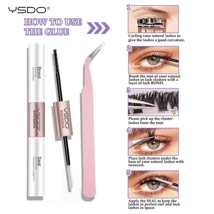 Kit d'extension de cils YSDO DIY
