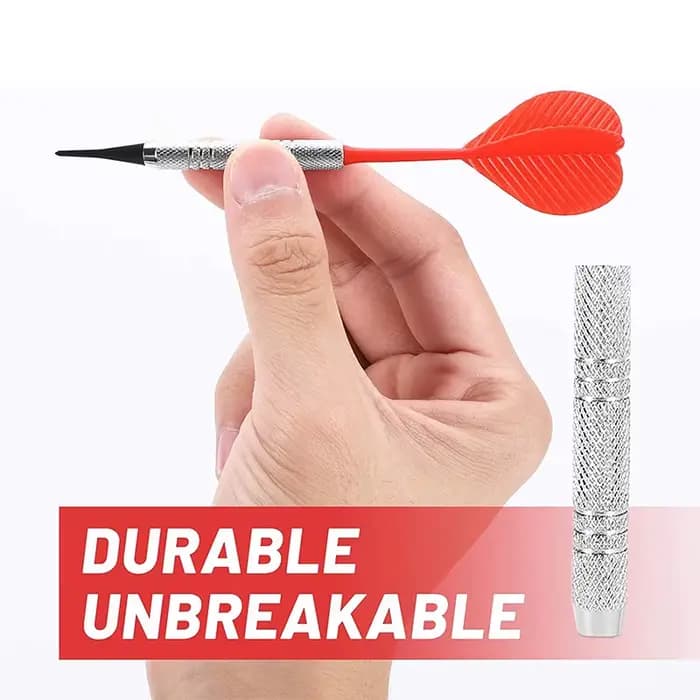 Jeu de fléchettes à pointe souple pour jeu de fléchettes électronique, POM supplémentaire, 6 pièces par lot, 30 pièces