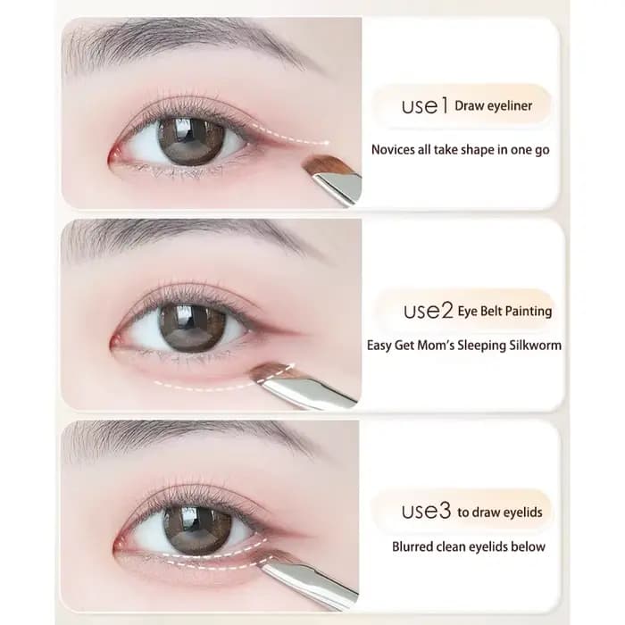 Faucer Eyeliner brosse fard à paupières lame