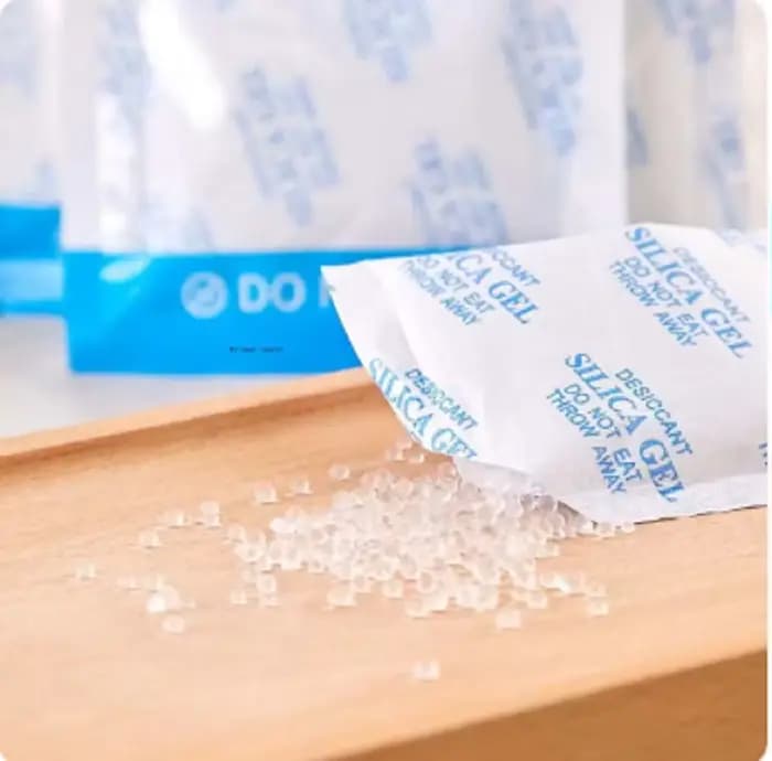 PETKIT Agent de conservation et anti-humidité de remplacement pour les distributeurs de nourriture intelligents - 5 paquets de billes de gel de silice transparentes
