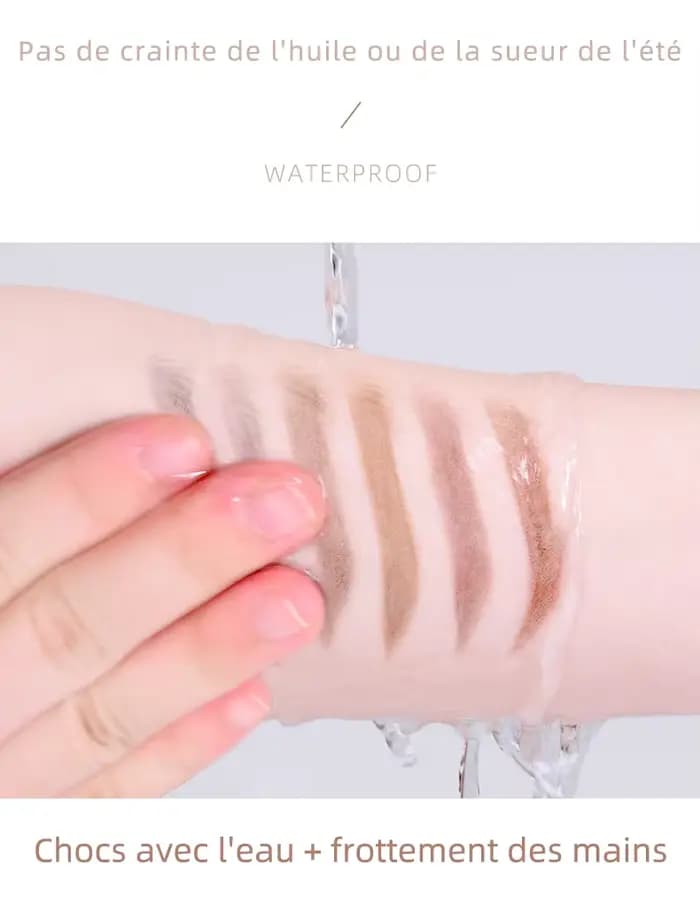 Crayon à sourcils Ultra fin à Double extrémité de 1.5mm (Kemelo) maquillage des yeux professionnel longue durée imperméable à l'eau et à l'épreuve de la sueur pour les femmes