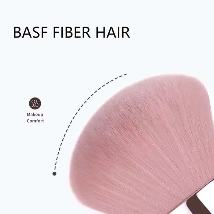 CALIYI 1/2 pièces moelleux poudre libre Blush pinceaux Portable MINI luxe maquillage brosse voyage cosmétique