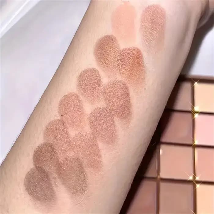 Palette de fards à paupières 25 couleurs