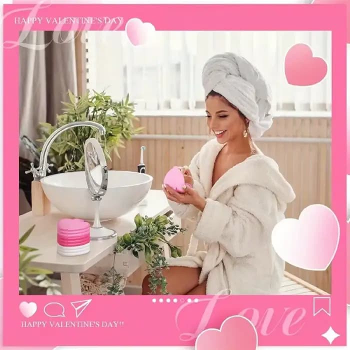 Miroir de saint-valentin en vrac
