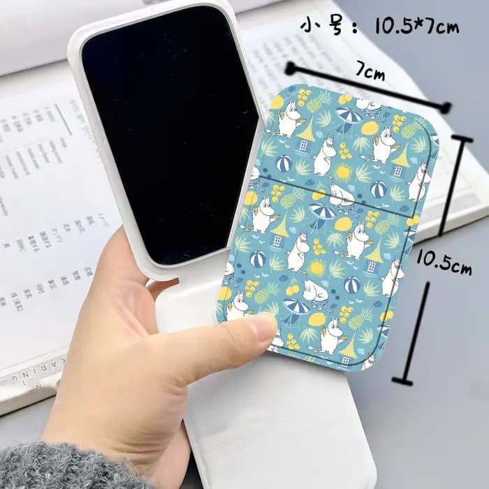Miroir pliable léger de la série Moomins Kawaii Anime
