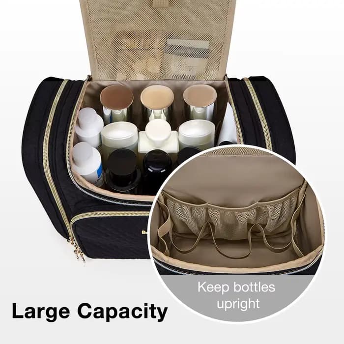 BAGSMART Trousse de maquillage pour femme