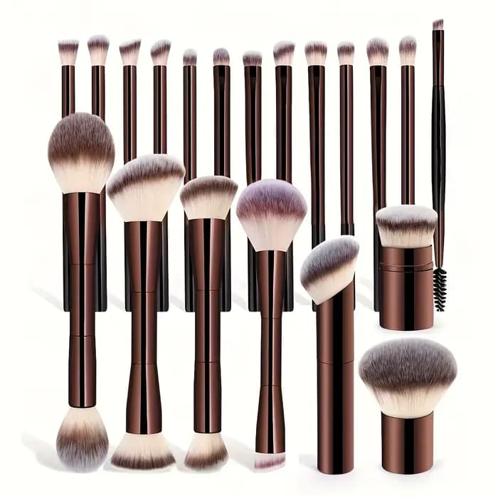 Ensemble de pinceaux de maquillage professionnels doux