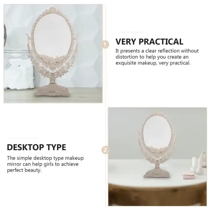 Miroir de maquillage de Style européen Vintage