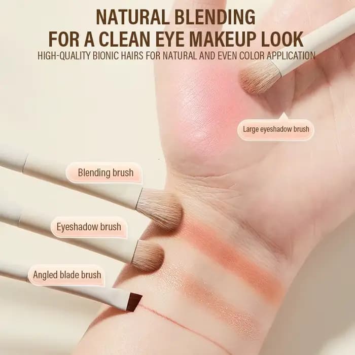 Ensemble de pinceaux de maquillage professionnels en porcelaine Cloud