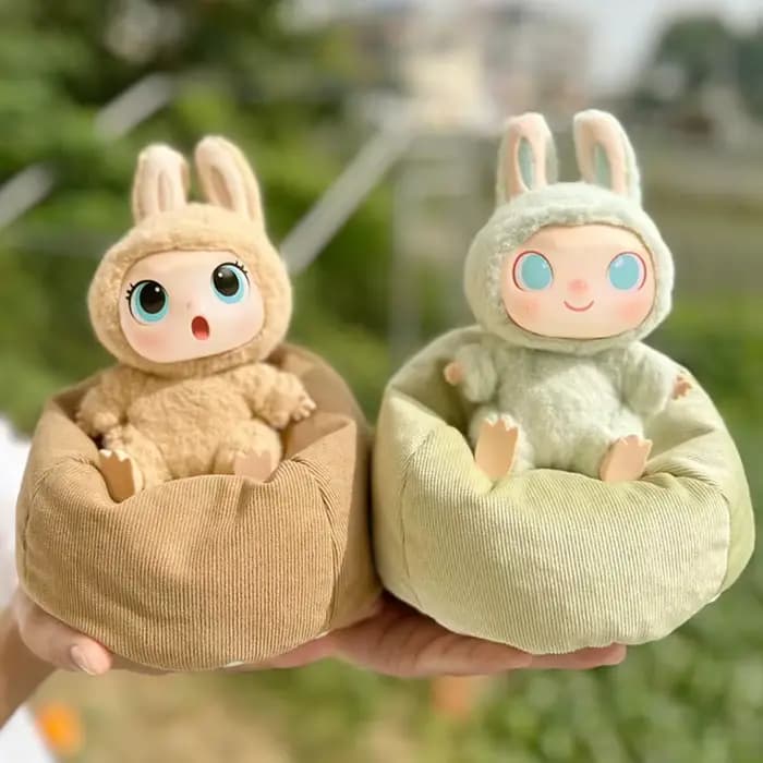 Accessoires de canapé de poupée pour V1/V2 Gen, accessoires de véhicule parfaits pour poupée Labubu de 17cm, jouets pour enfants