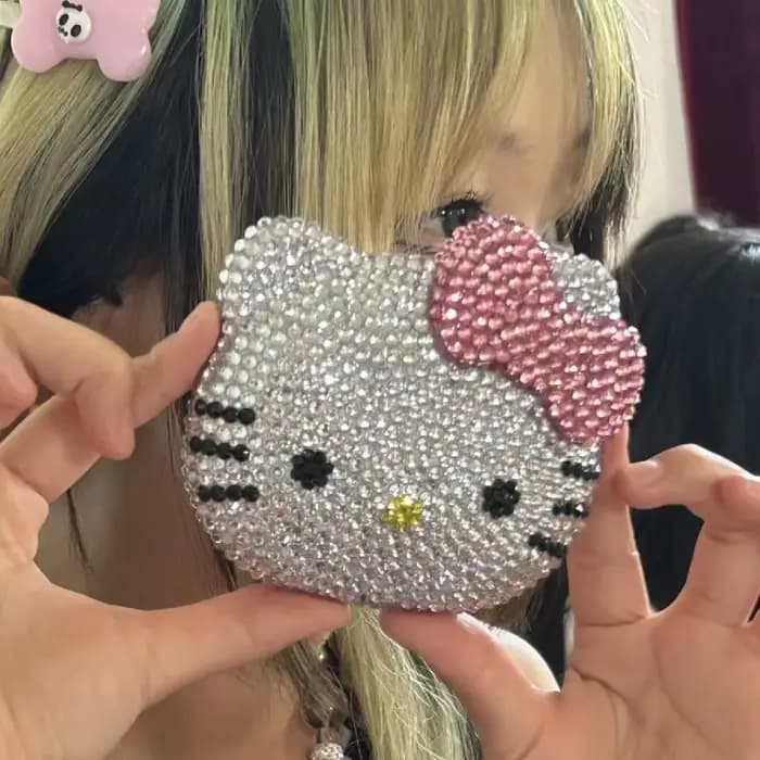 Miroir de Maquillage en Diamant Brcorporelle