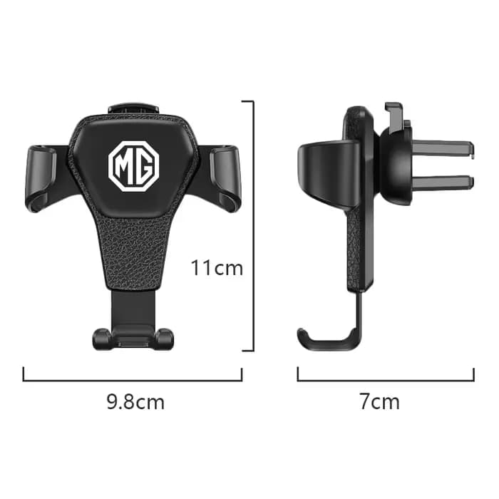 Support de téléphone pour voiture, Clip de ventilation sur GPS, accessoires pour MG ZS MG4 MG5 MG7 MG3 MG6 HS Cyberster Hector Gloster ES5 ZST EZS