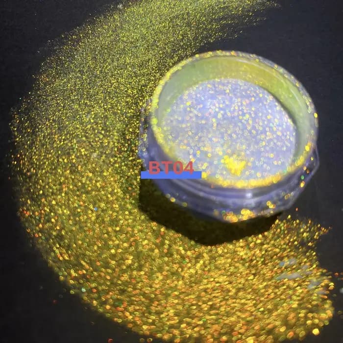 Poudre de pigment de perle caméléon chromé, 0.25g, sirène aurore, arc-en-ciel Transparent, Super Colorshift, effet miroir
