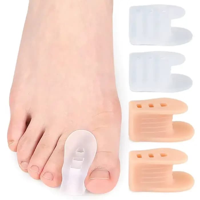 1/5/10 Paires de Séparateurs d'Orteils en Silicone en Forme de A, Correcteur d'Hallux Valgus, Redresseur de Doigts et de Grands-Doigts