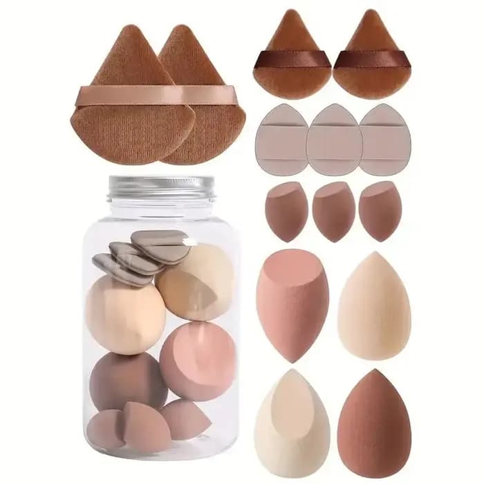 Ensemble d'éponges de maquillage pour femmes