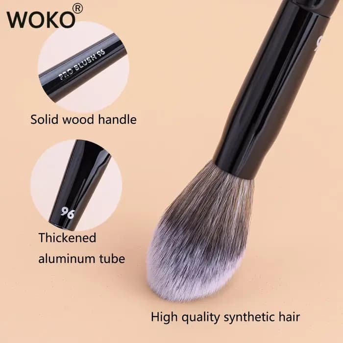 96 Blush brosse visage Contour surligneur fard à joues